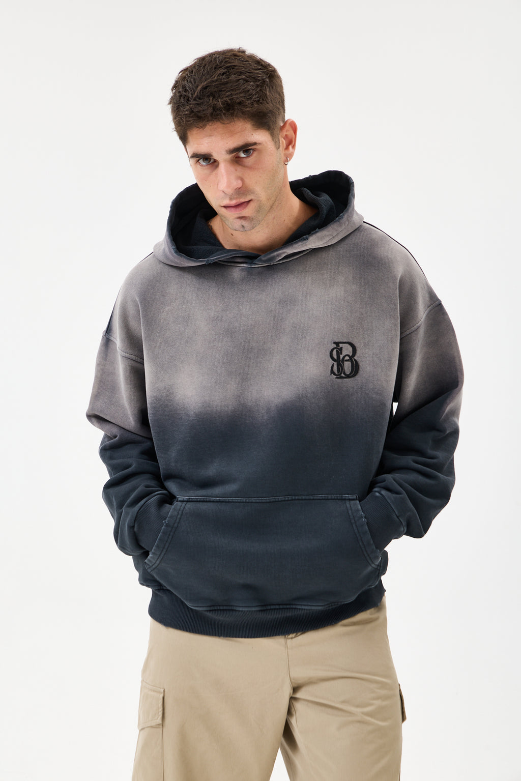 Asit Yıkama Vintage Sweatshirt
