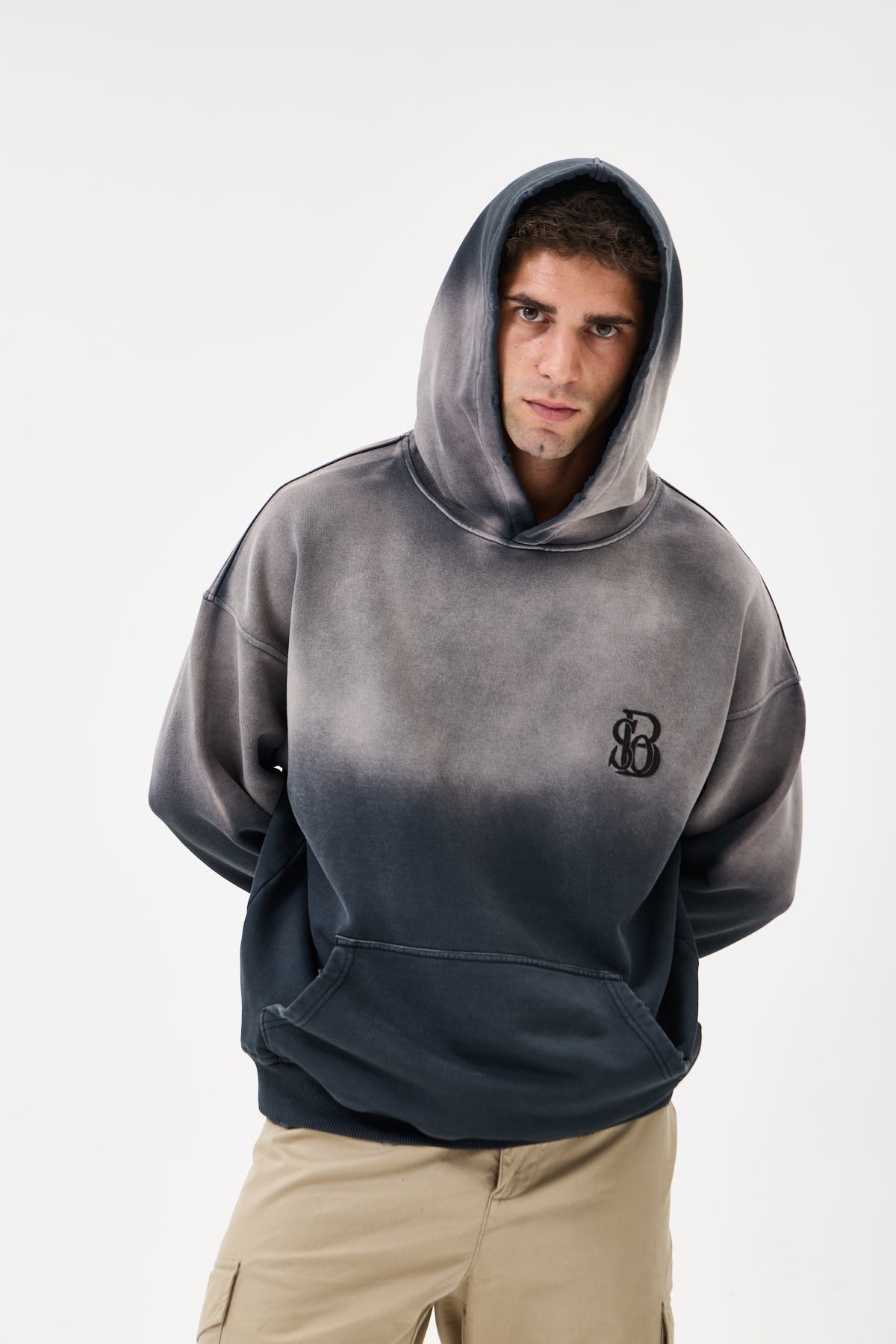 Asit Yıkama Vintage Sweatshirt