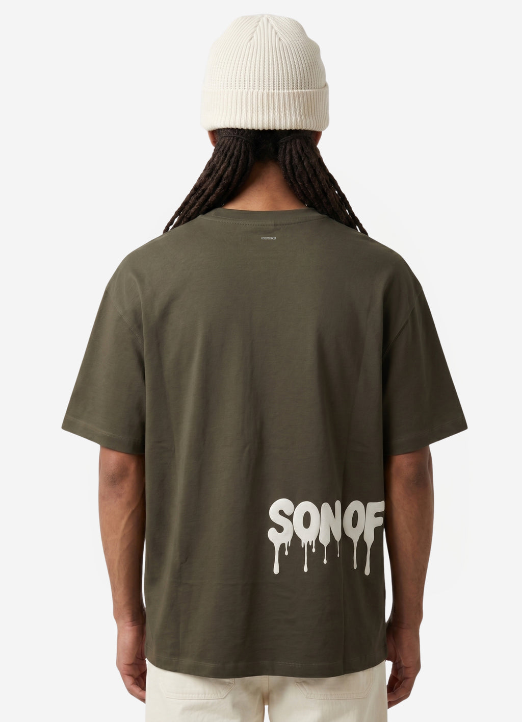 Dark Green Glow Puff Comfort T-Shirt