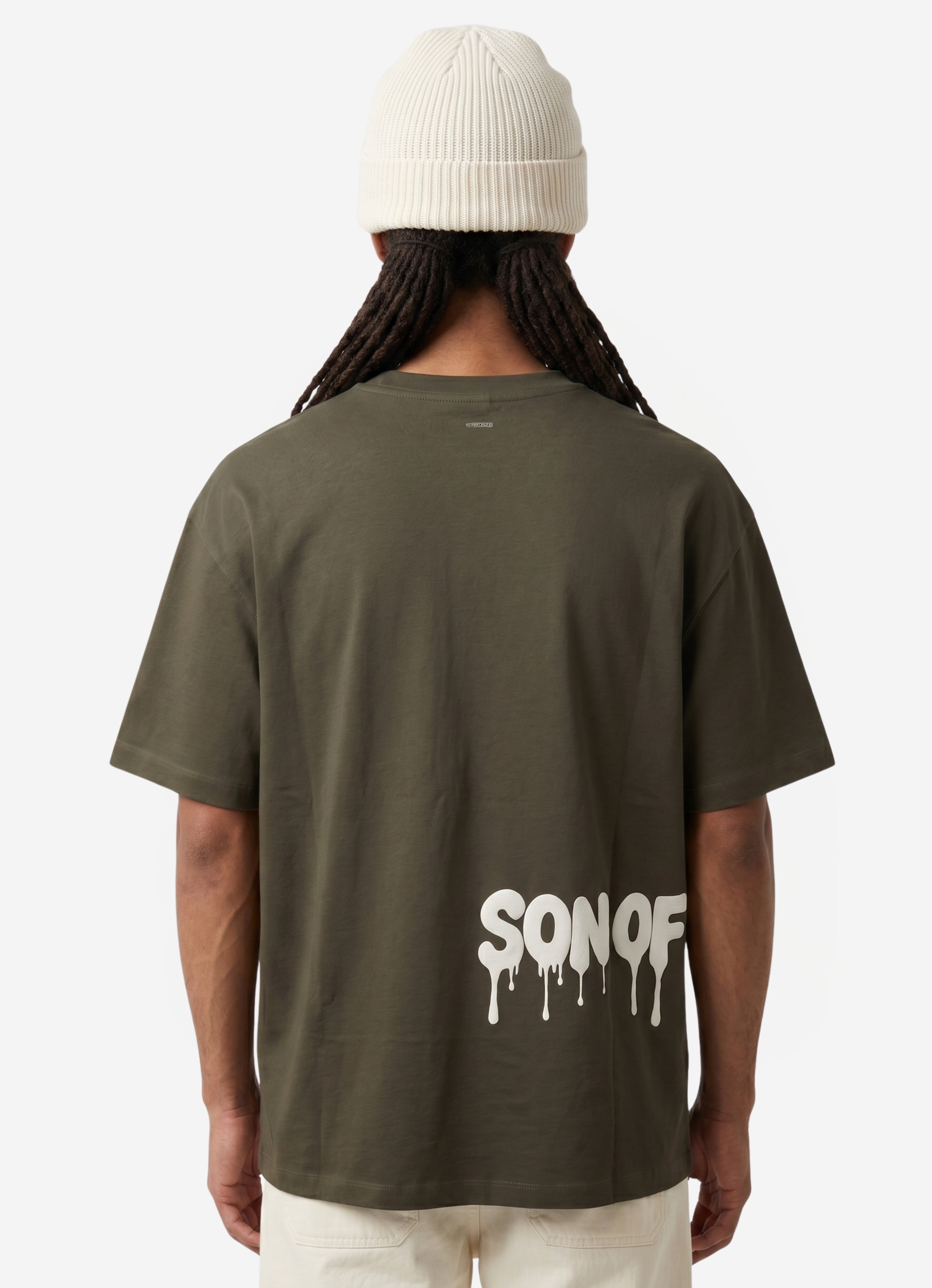 Dark Green Glow Puff Comfort T-Shirt