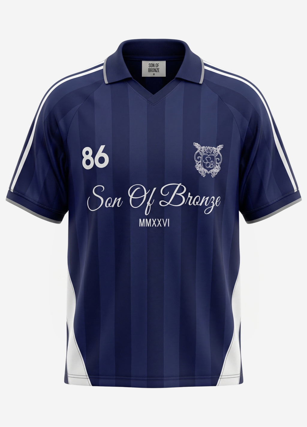 Navy Blue Forma Polo T-shirt