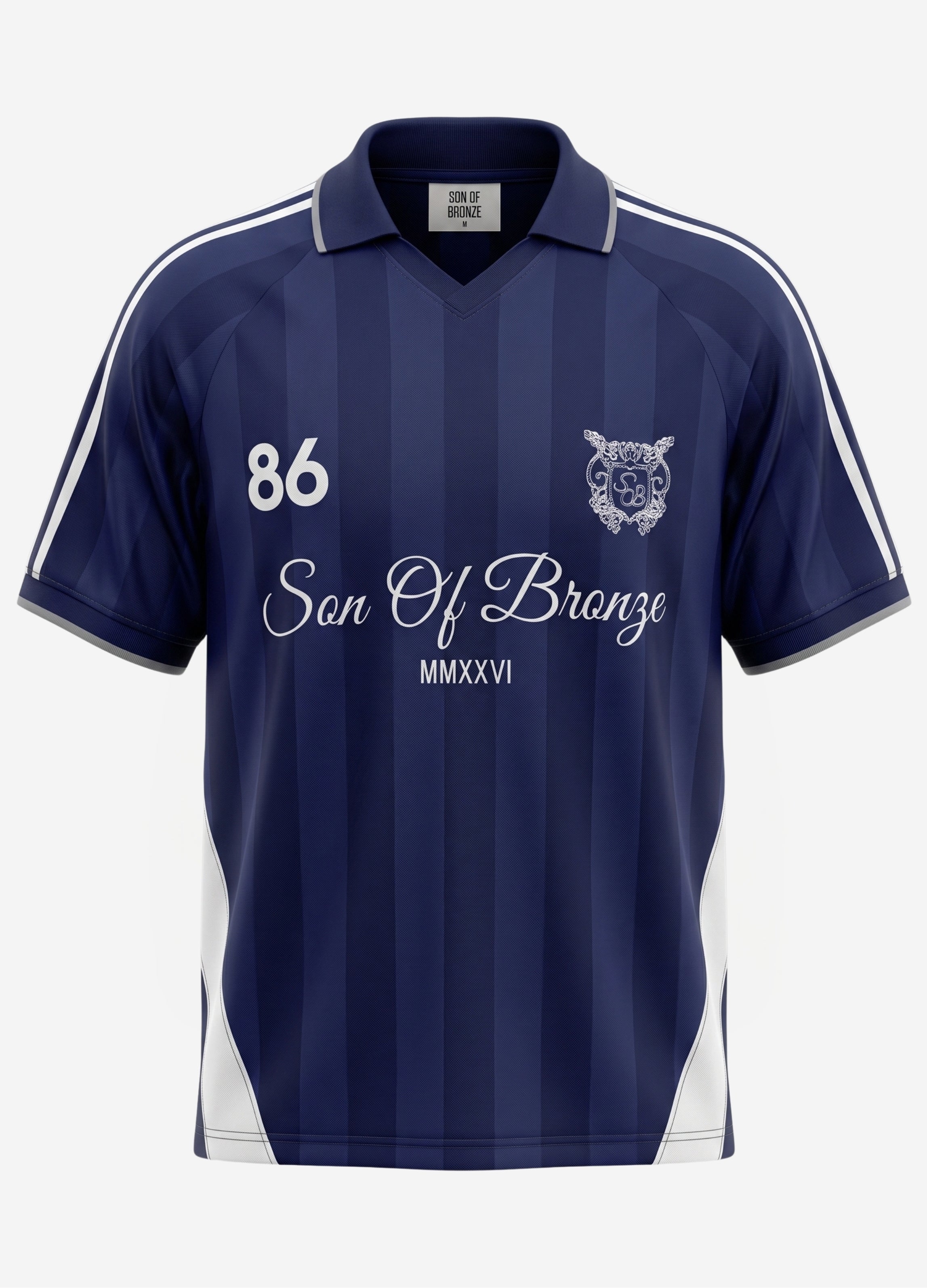 Navy Blue Forma Polo T-shirt