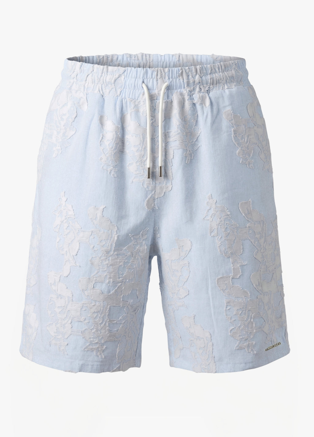 Baby Blue Comfort Jakarlı Şort