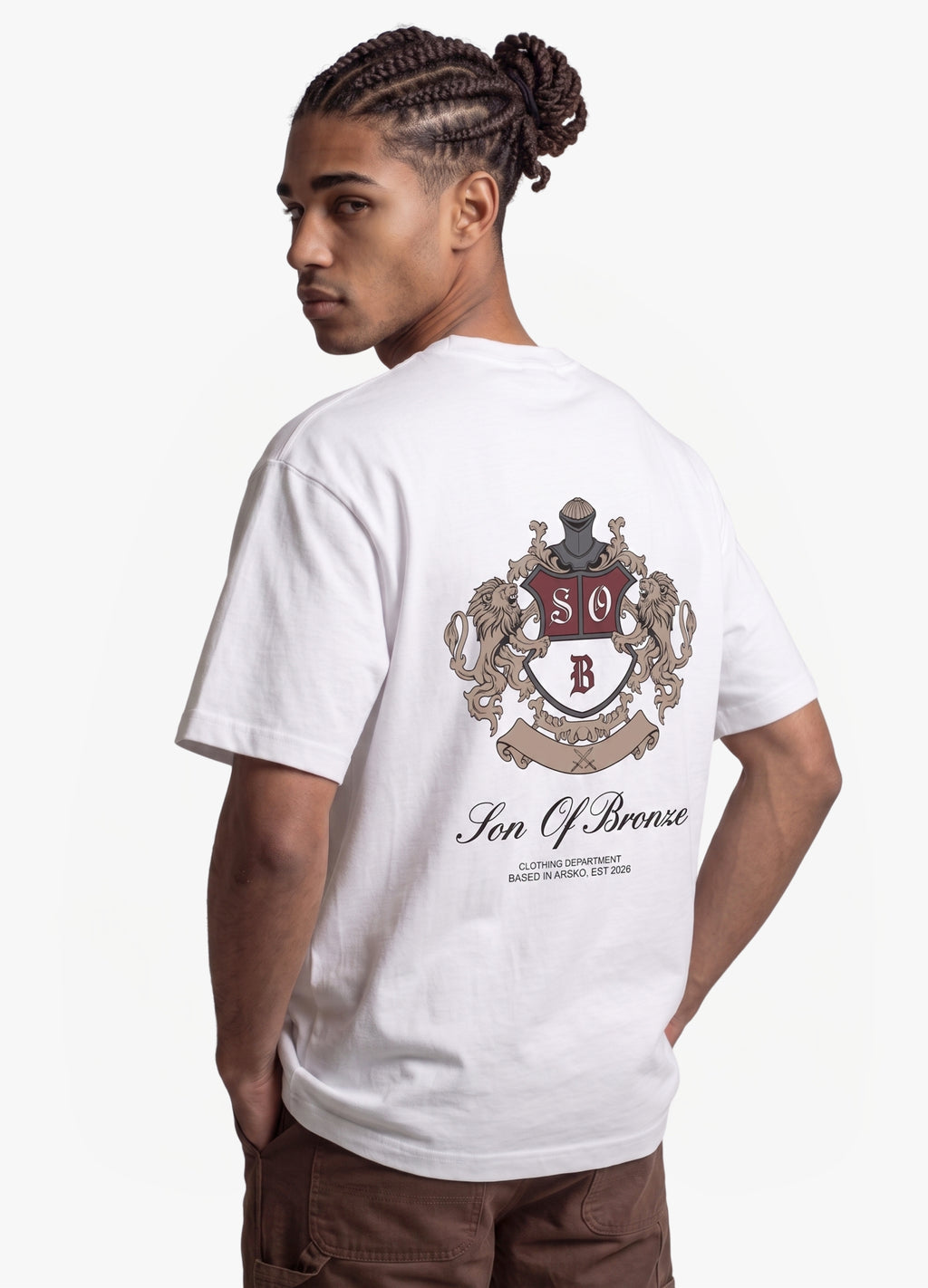 Off White Sırt Baskılı Comfort T-shirt
