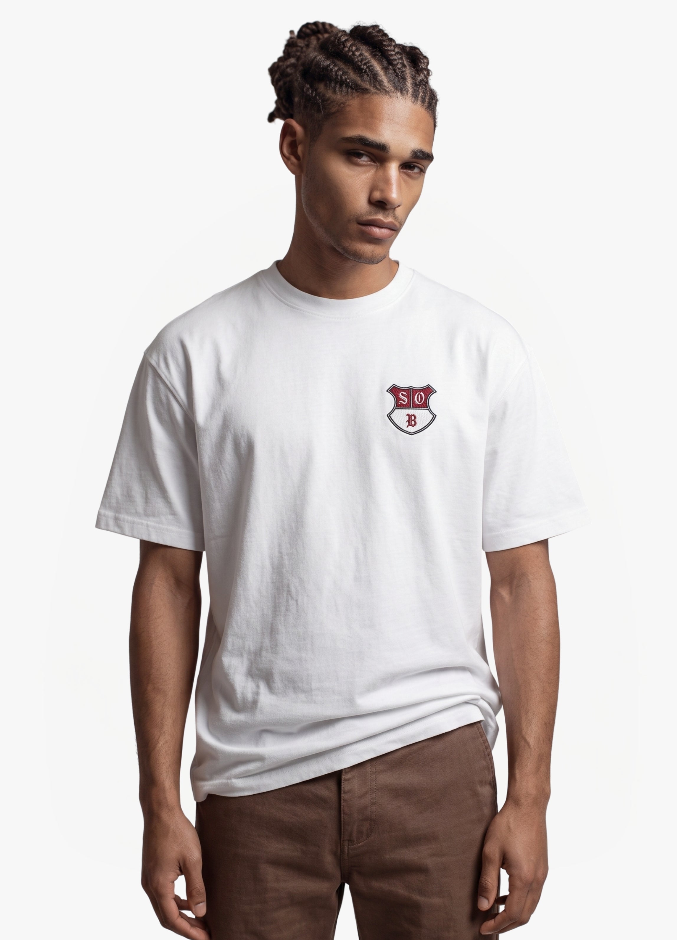 Off White Sırt Baskılı Comfort T-shirt