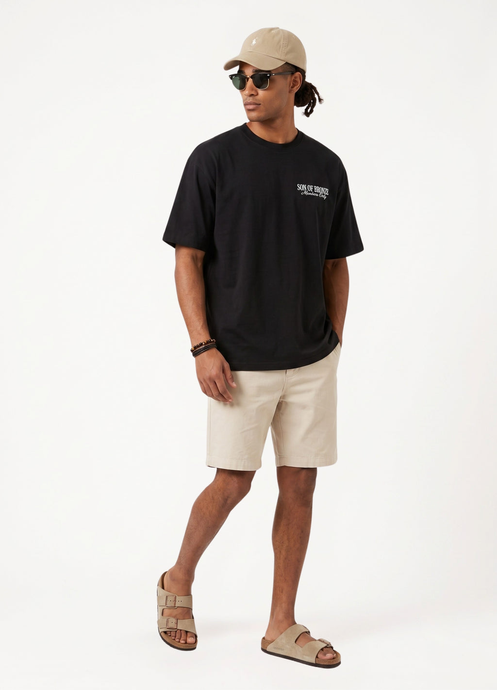Black Sırt Baskılı Comfort T-shirt