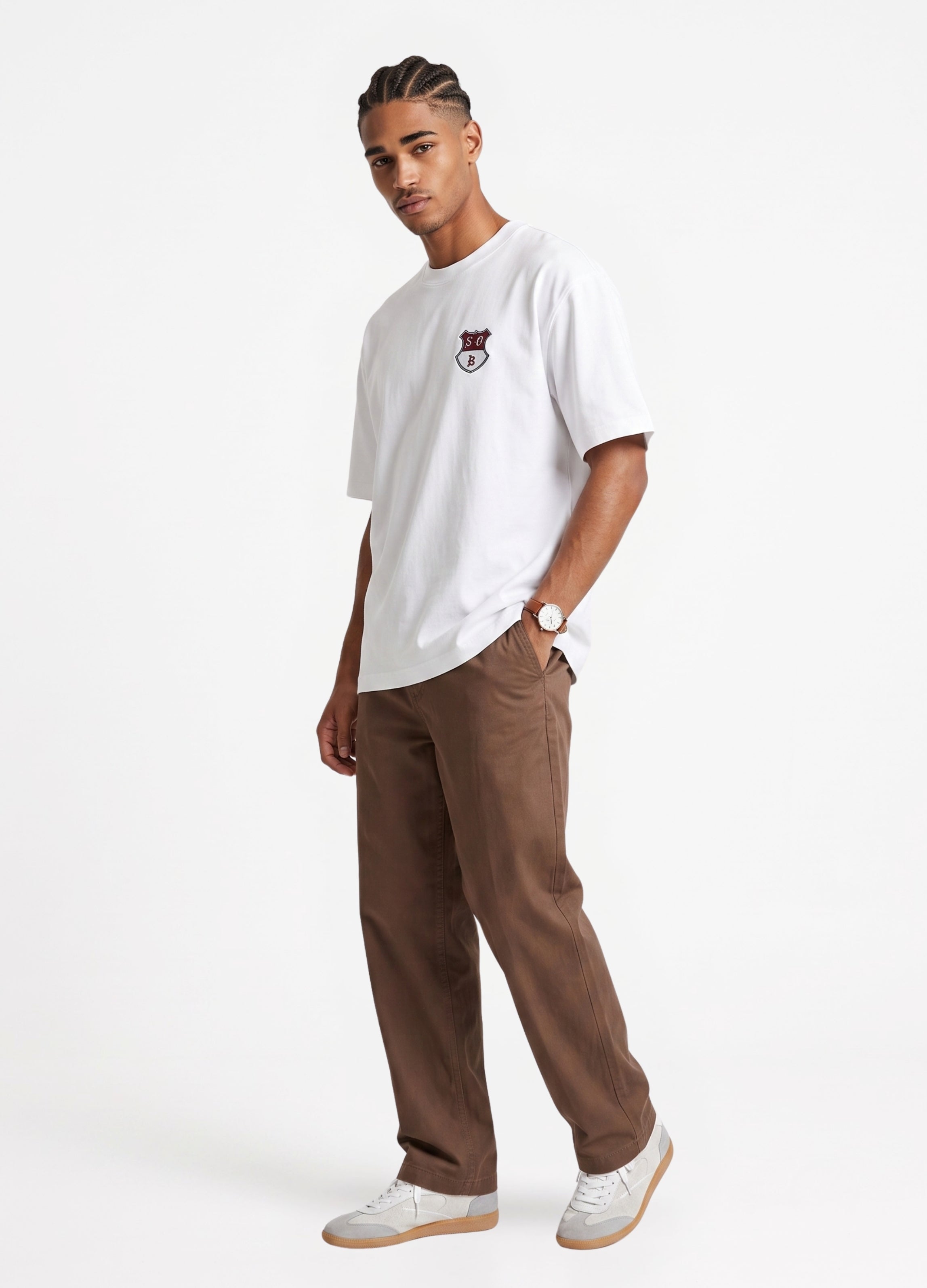 Off White Sırt Baskılı Comfort T-shirt