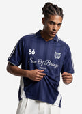 Navy Blue Forma Polo T-shirt