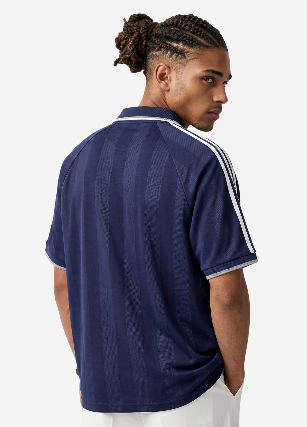 Navy Blue Forma Polo T-shirt