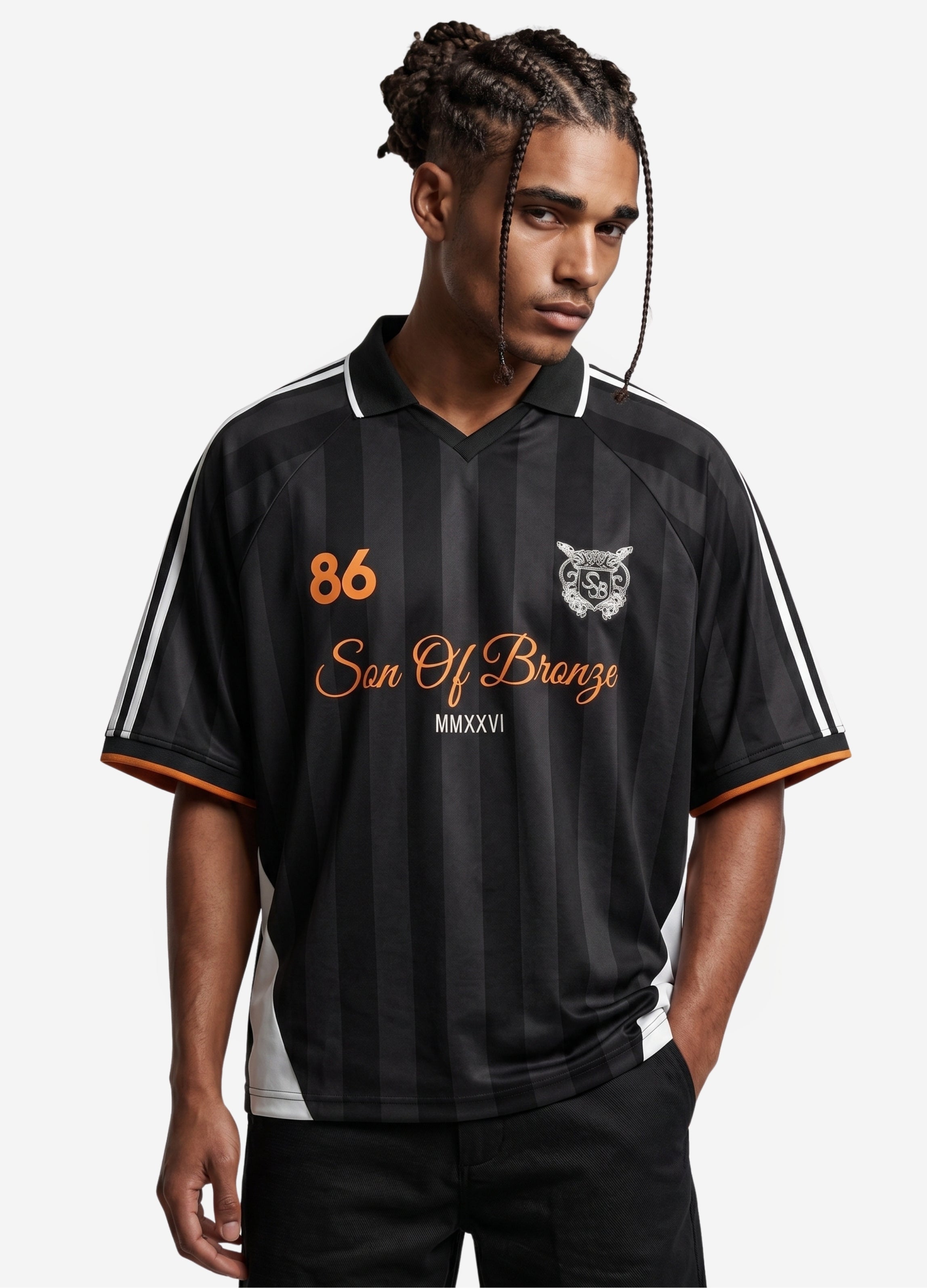 Black Forma Polo T-shirt