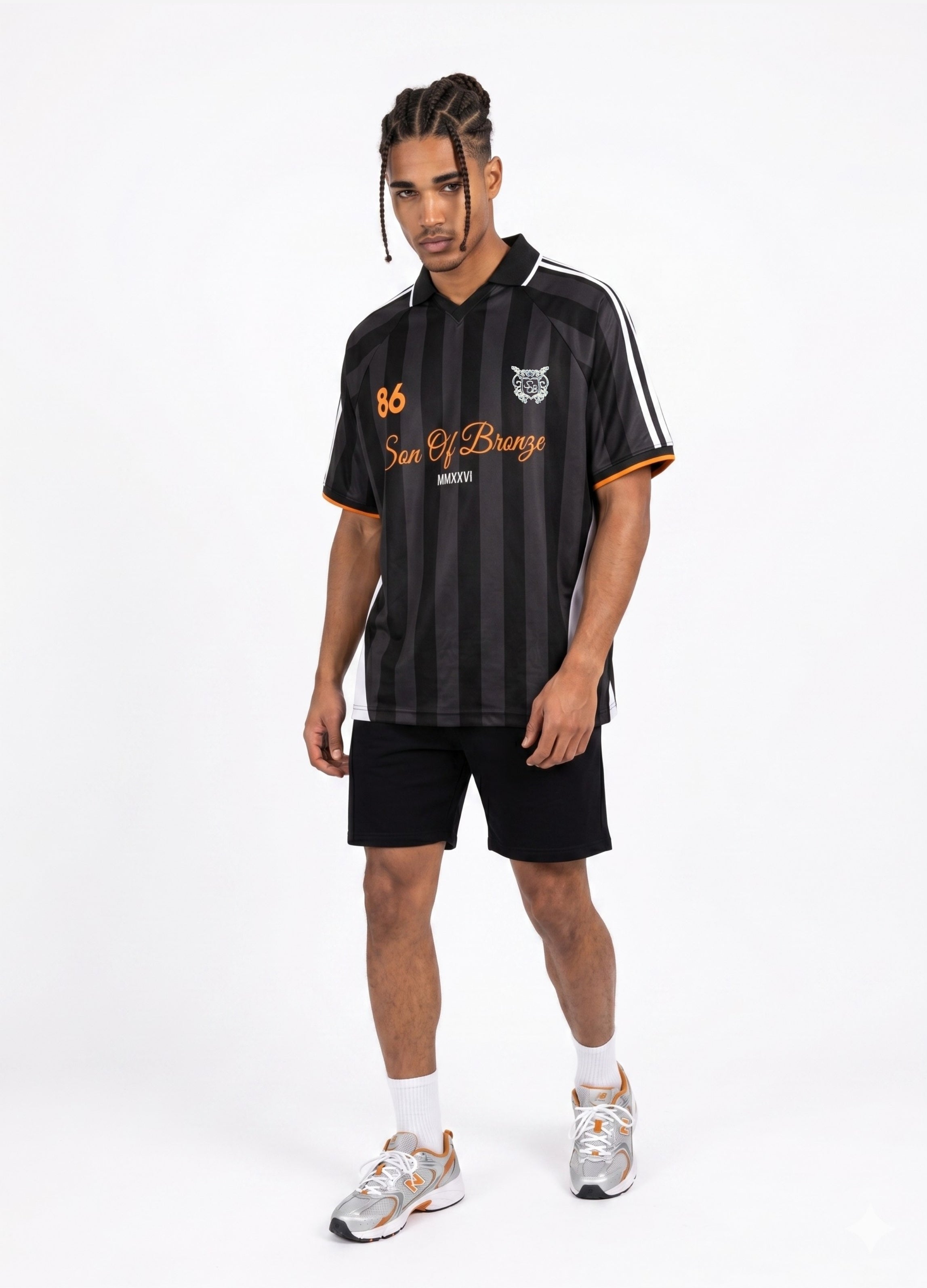 Black Forma Polo T-shirt