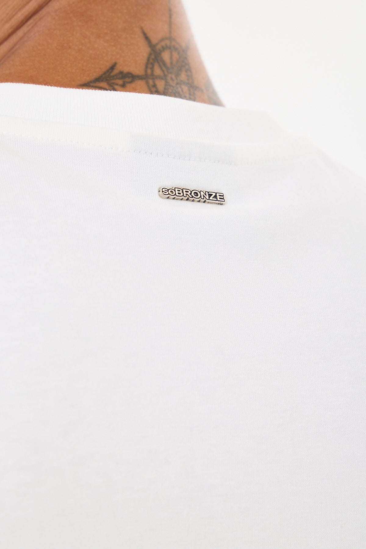 Off White Rivet Taşlı Comfort T-shirt