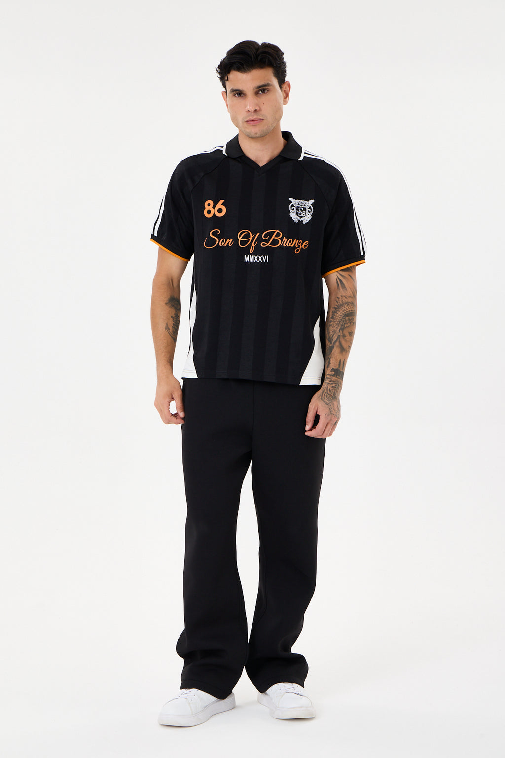 Black Forma Polo T-shirt