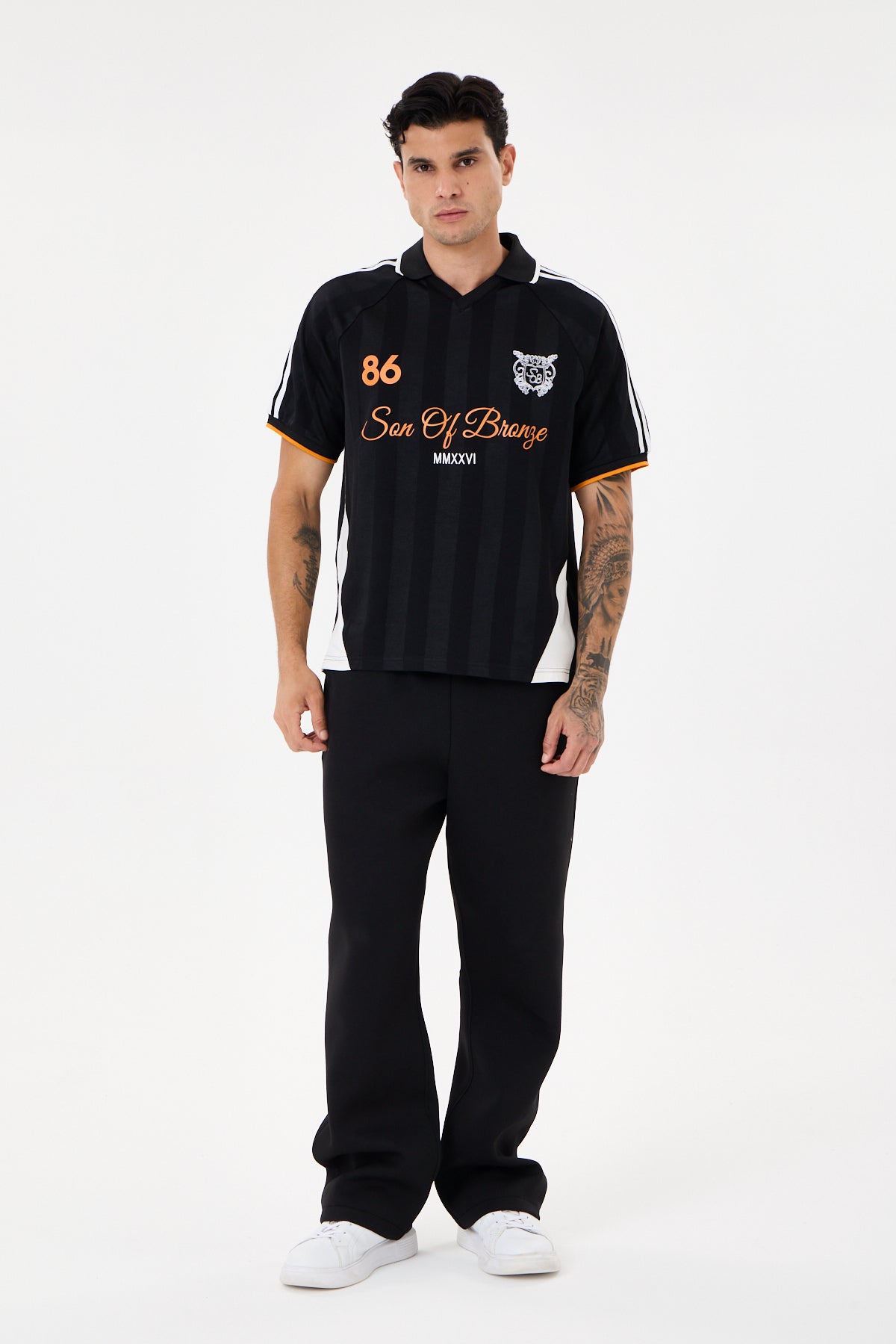 Black Forma Polo T-shirt