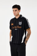 Black Forma Polo T-shirt