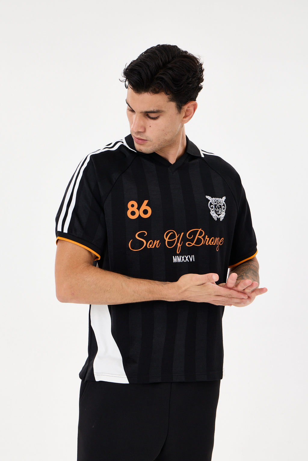 Black Forma Polo T-shirt
