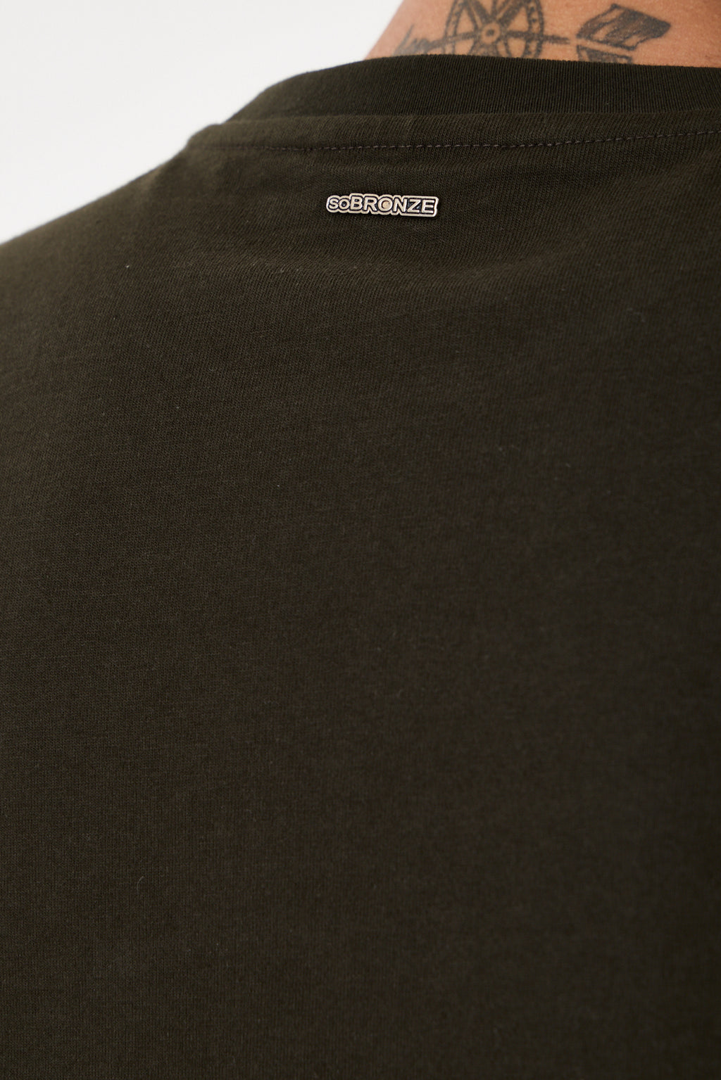 Dark Green Glow Puff Comfort T-Shirt