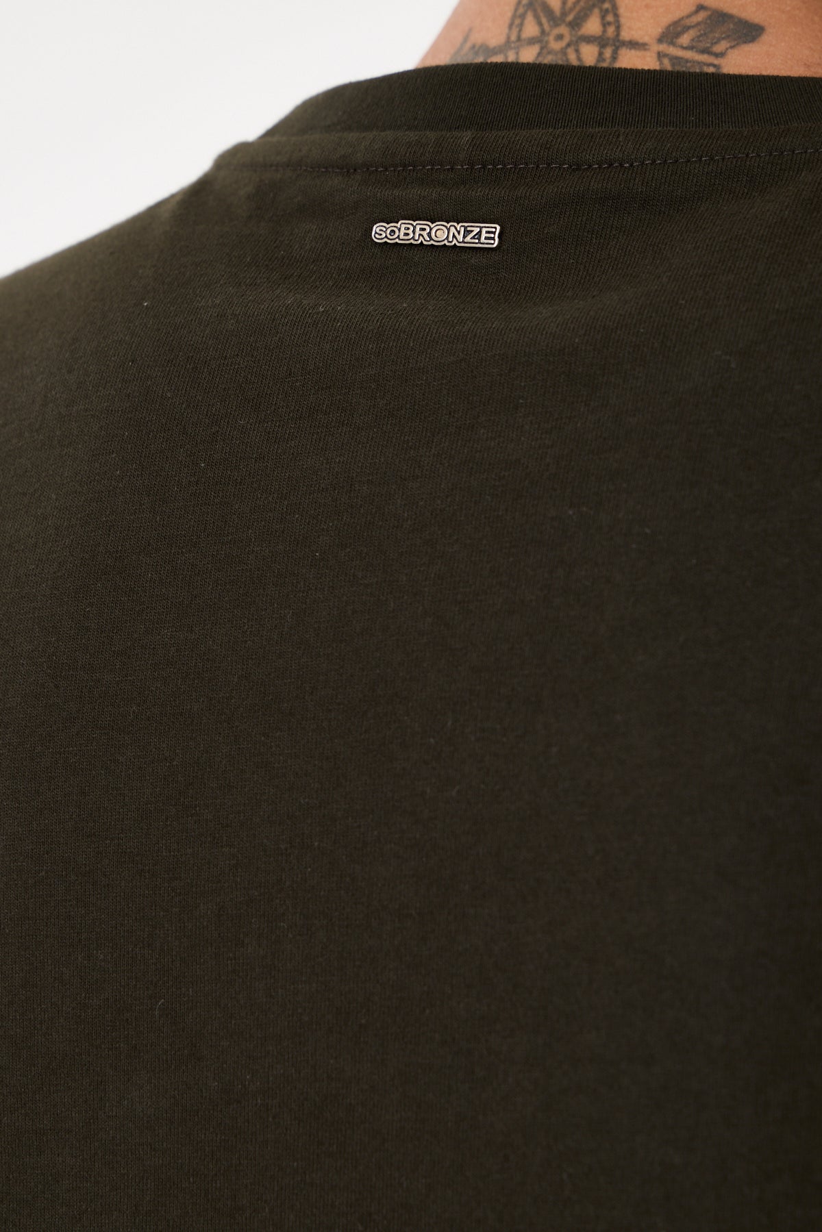 Dark Green Glow Puff Comfort T-Shirt
