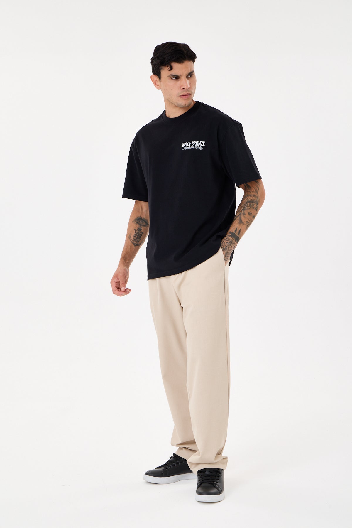 Sırt Baskılı Comfort T-shirt
