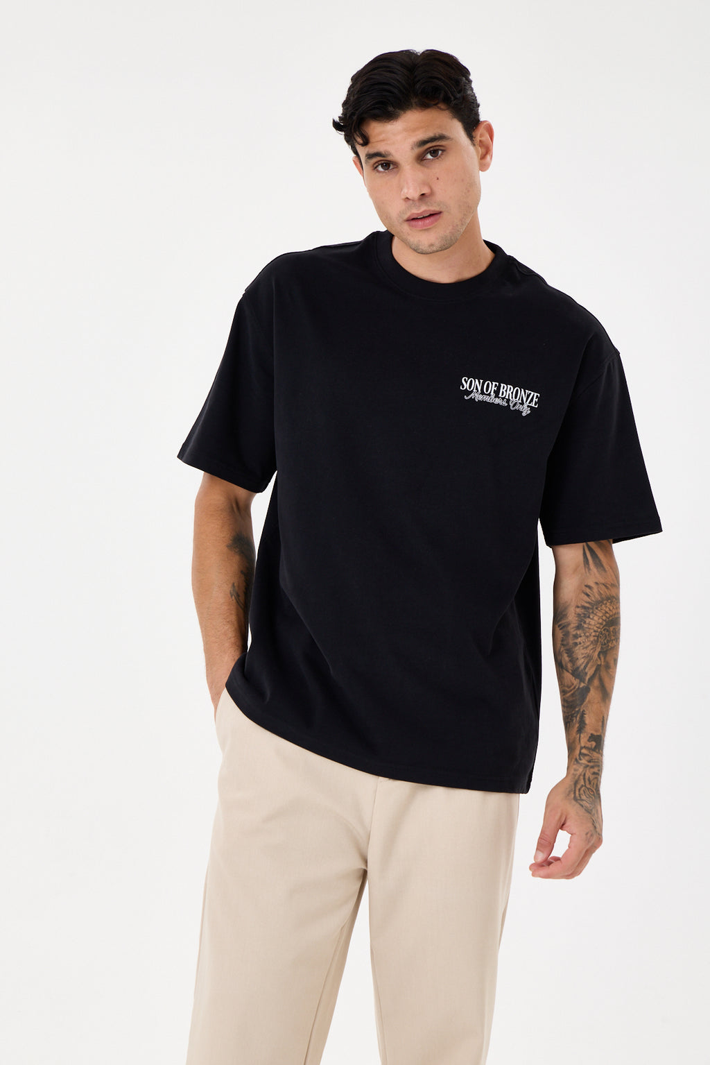 Sırt Baskılı Comfort T-shirt