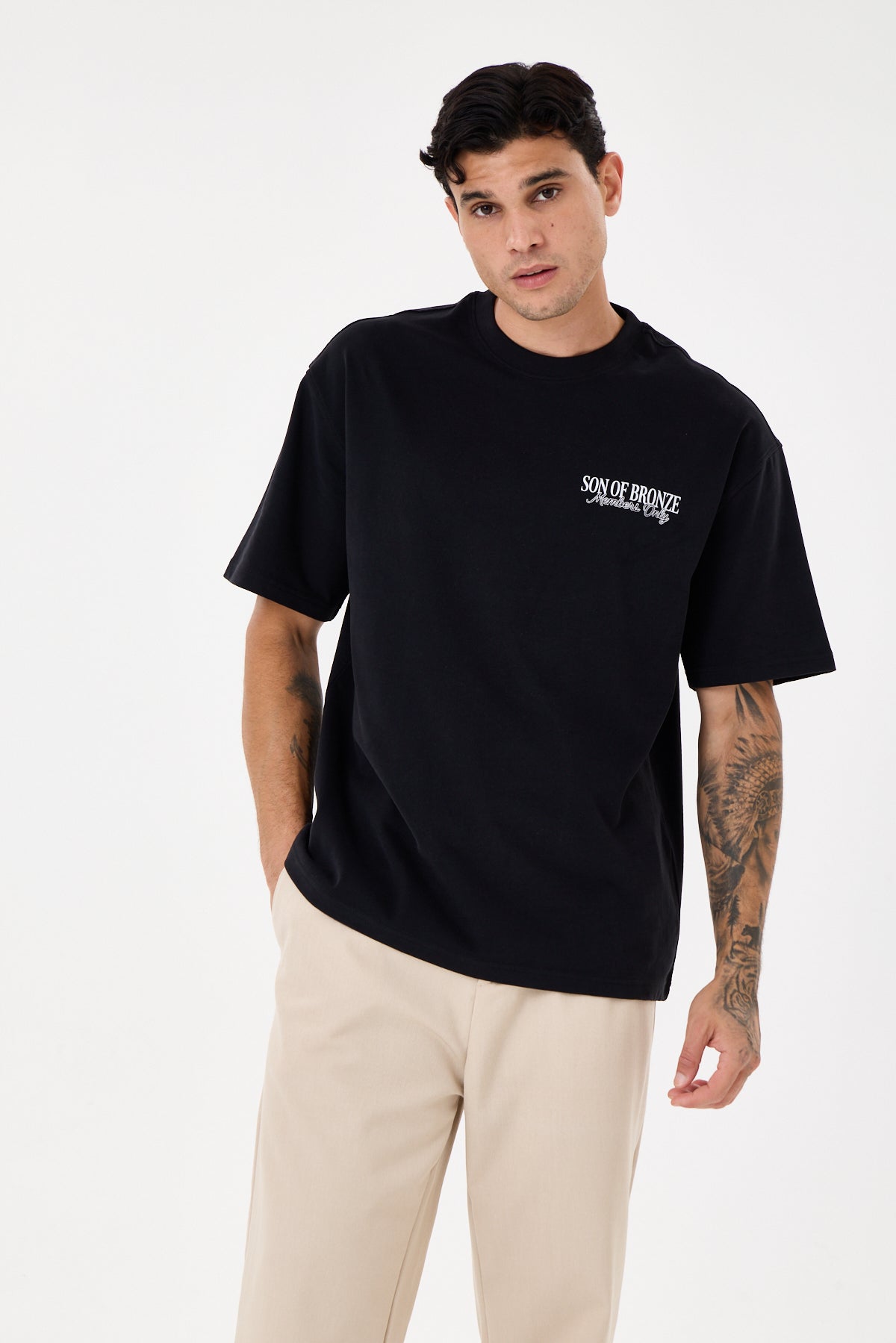 Sırt Baskılı Comfort T-shirt