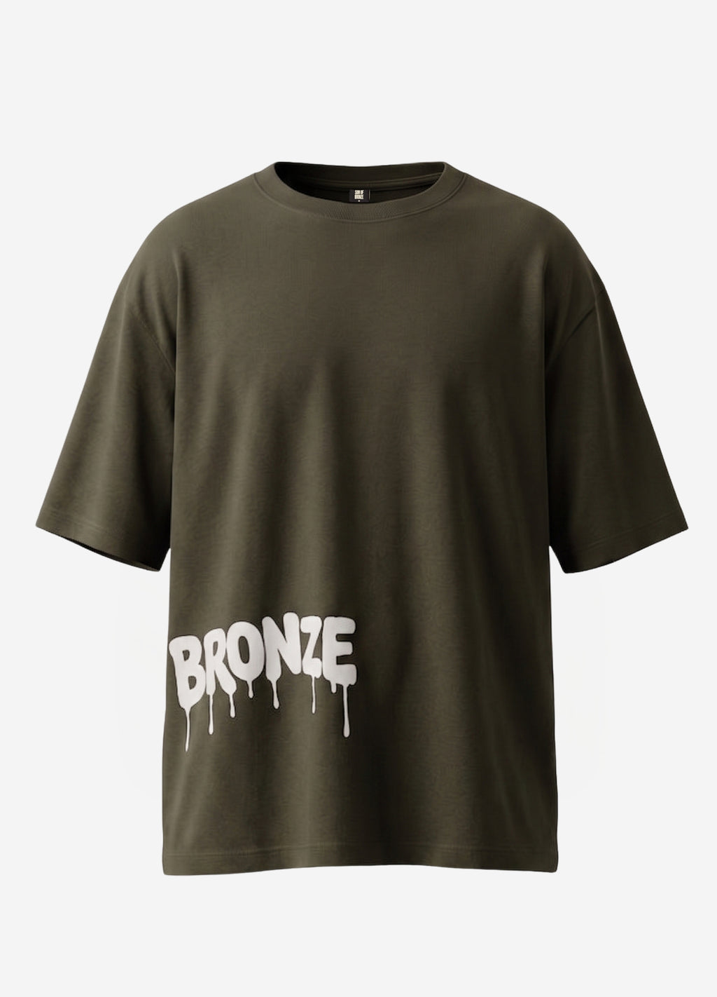Dark Green Glow Puff Comfort T-Shirt