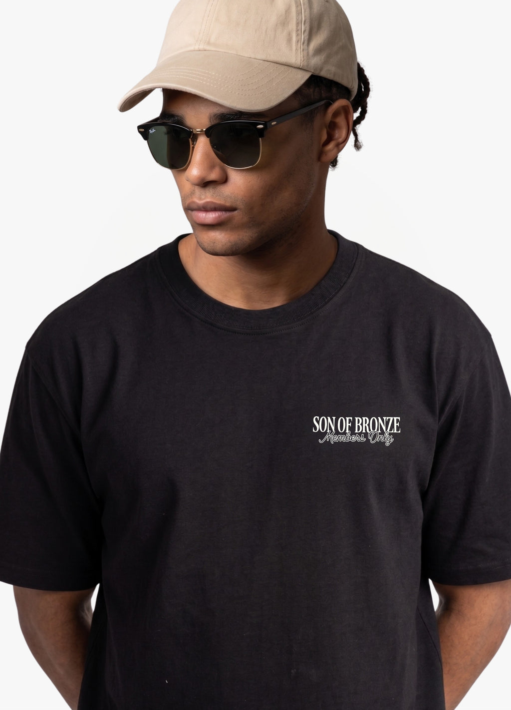 Black Sırt Baskılı Comfort T-shirt