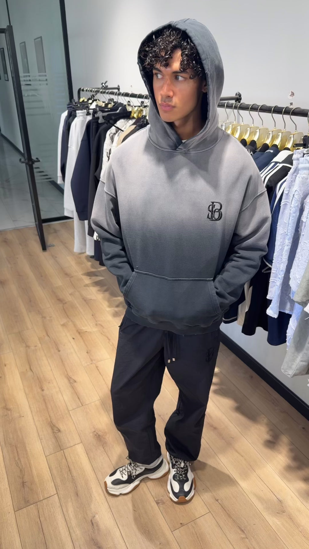 Asit Yıkama Vintage Sweatshirt
