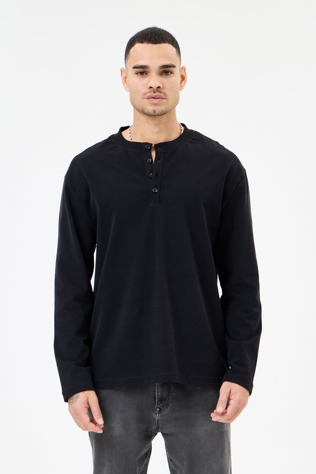 Patlı Longsleeve Uzun Kollu T-shirt