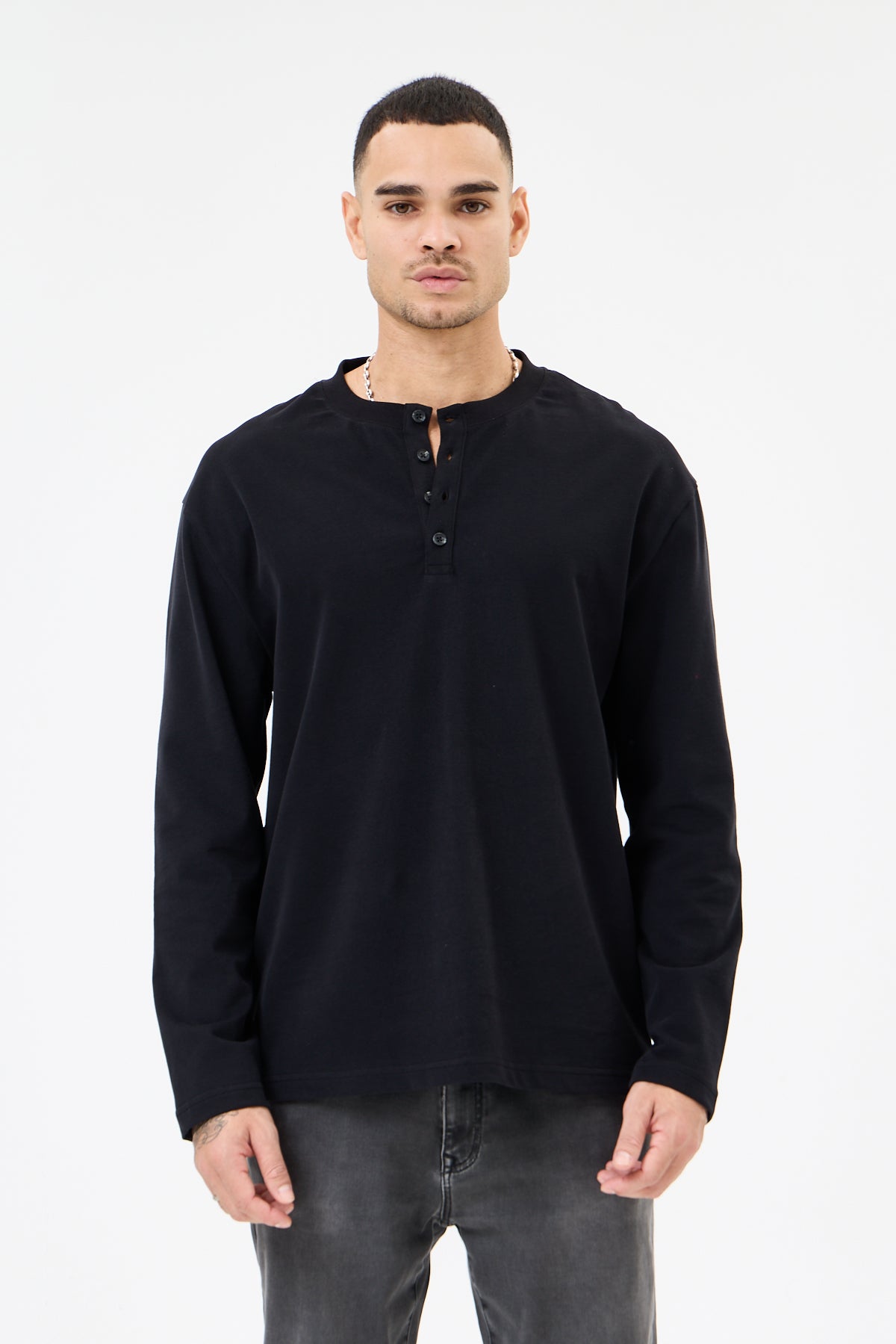 Patlı Longsleeve Uzun Kollu T-shirt