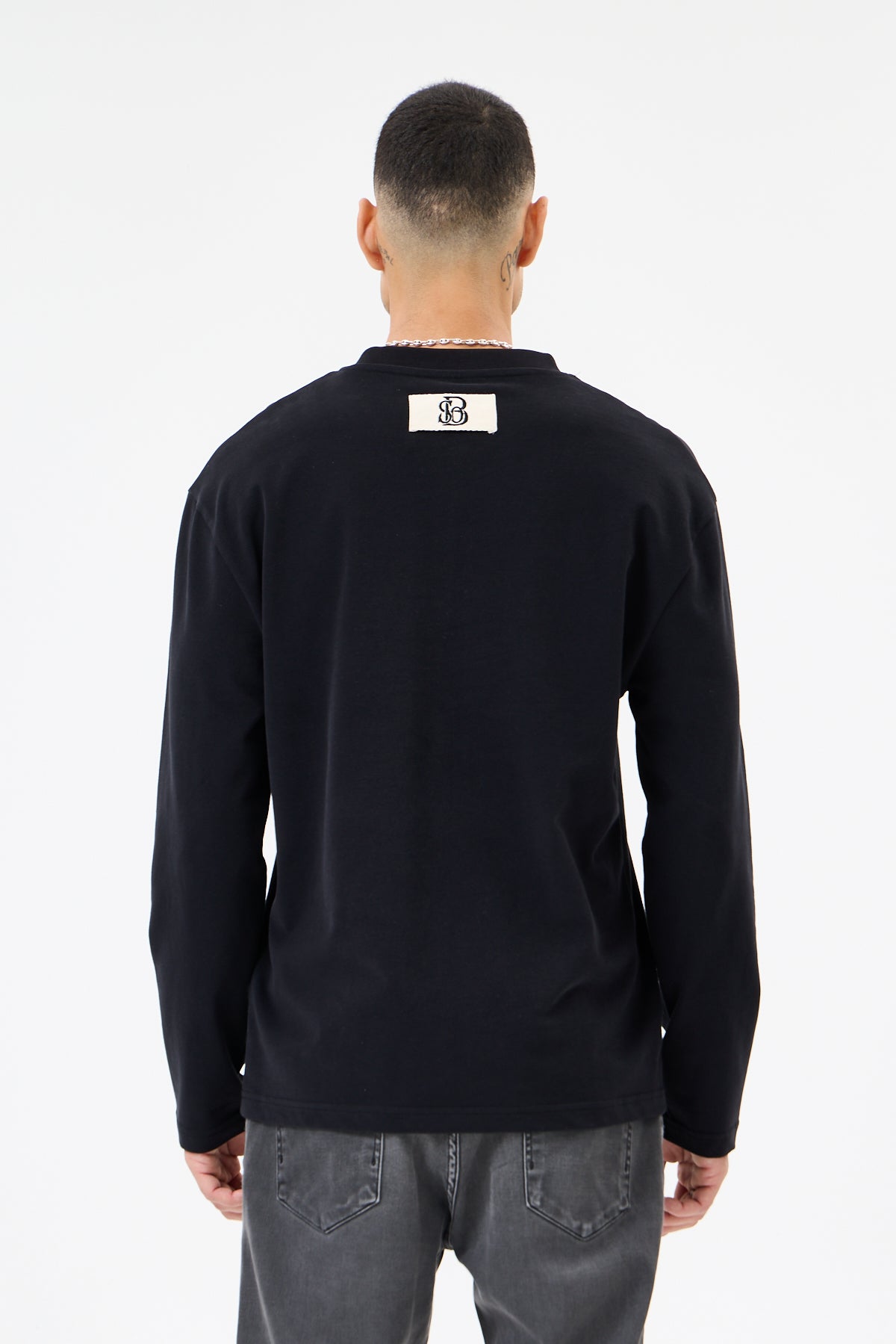 Patlı Longsleeve Uzun Kollu T-shirt