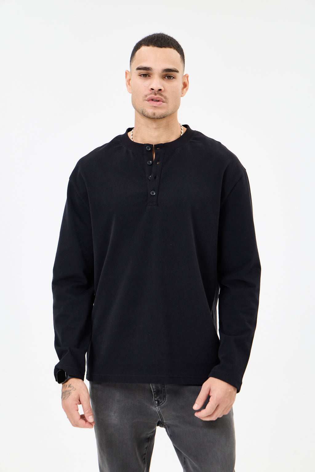 Patlı Longsleeve Uzun Kollu T-shirt