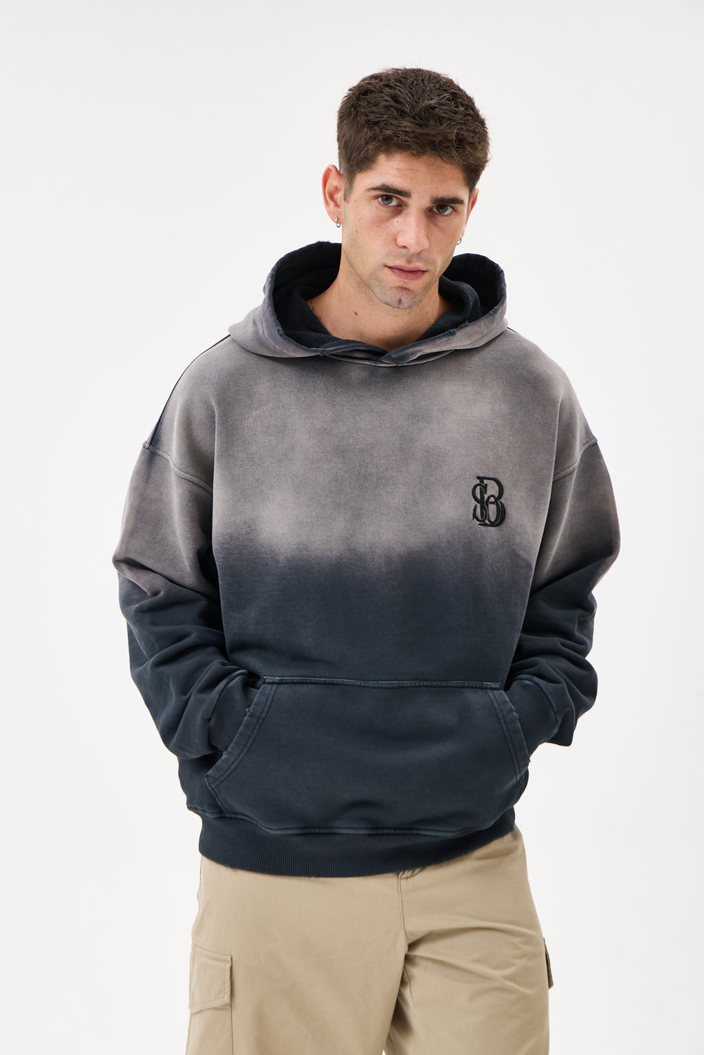 Asit Yıkama Vintage Sweatshirt