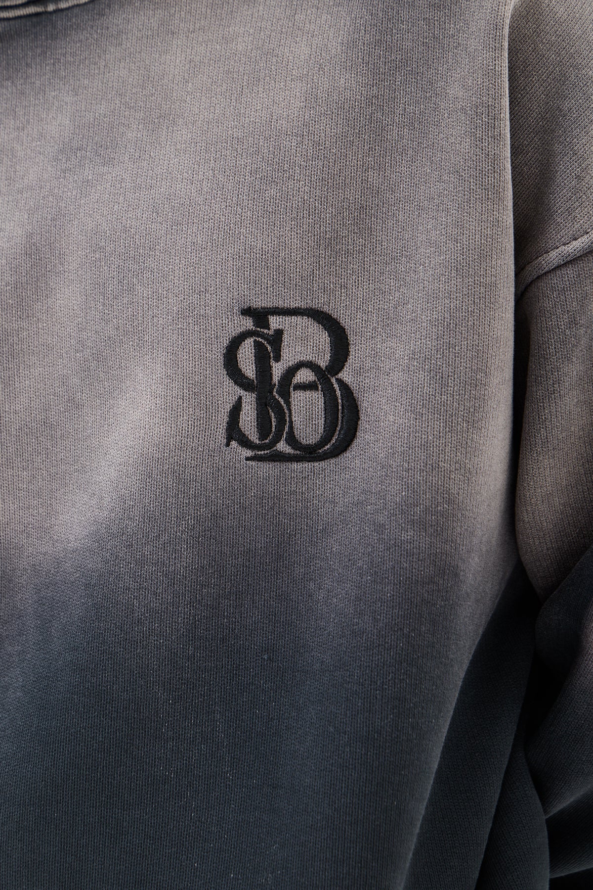 Asit Yıkama Vintage Sweatshirt