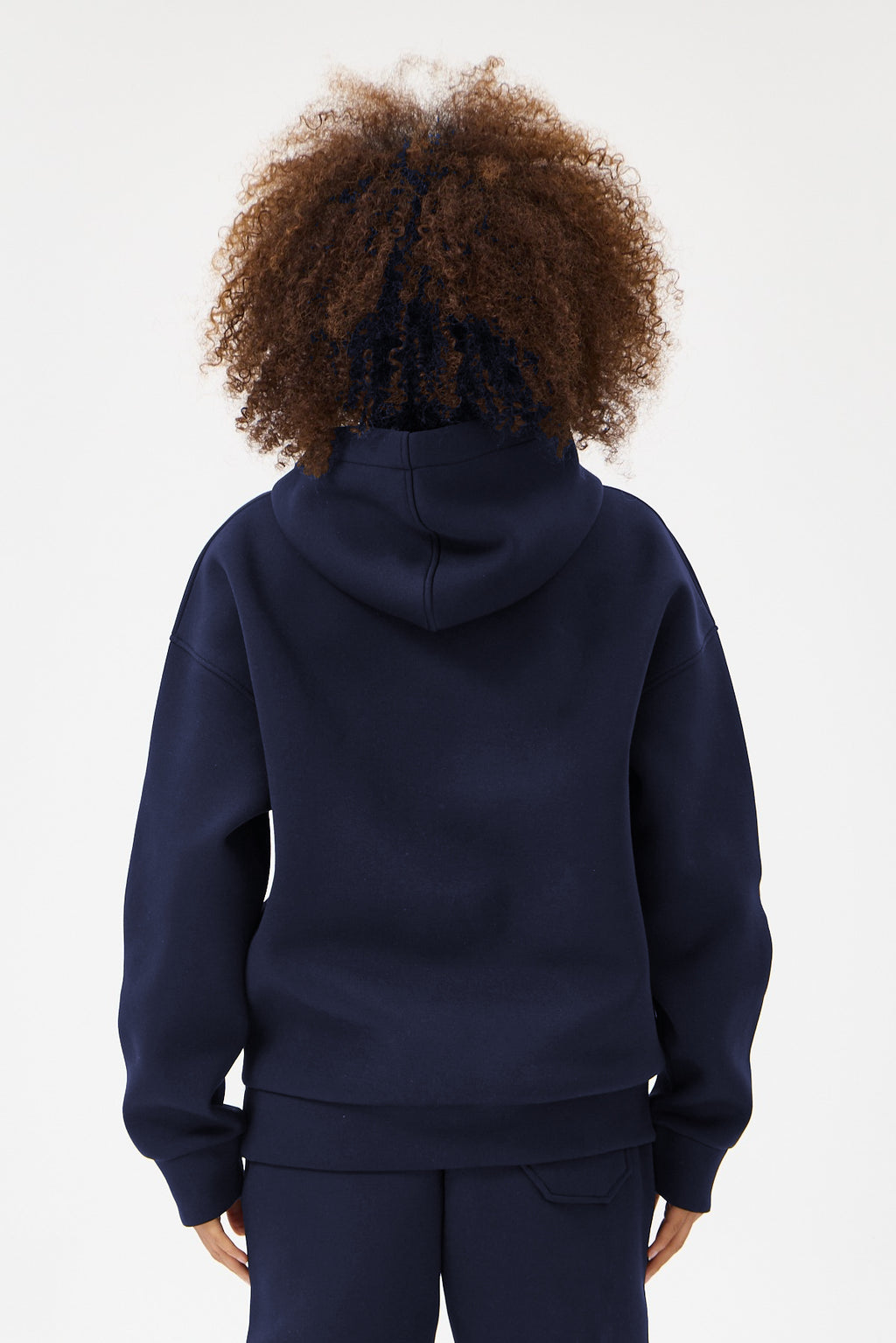 Lacivert Panda Kumaş Kadın Sweatshirt